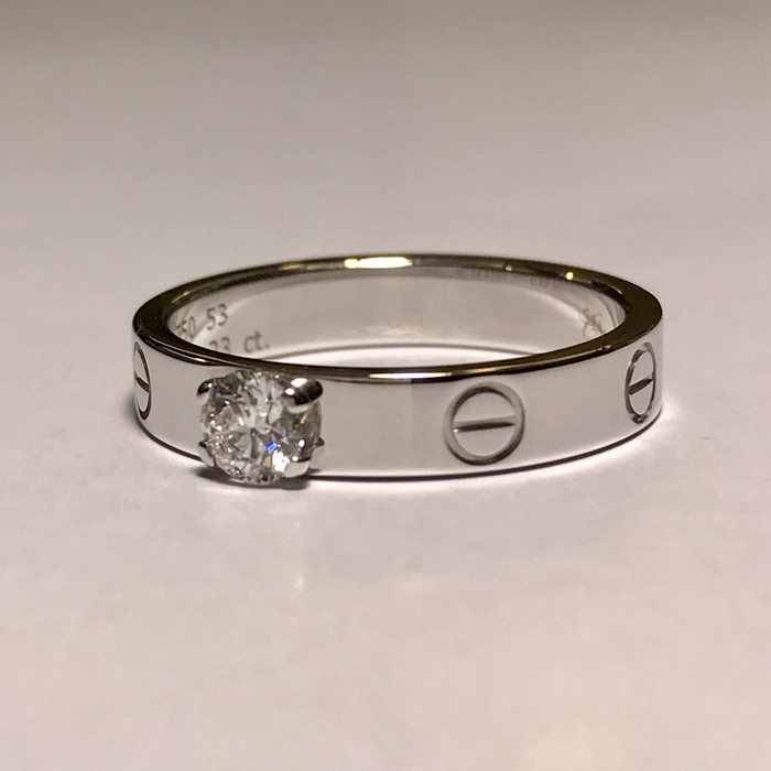 Cartier 卡地亚 Love订婚钻戒，N4204000